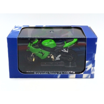 Motocykl Kawasaki Ninja ZX-10R - skala 1:24 - Atlas